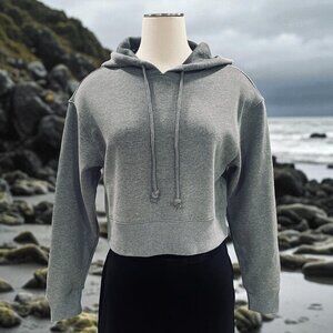 Wild Fable‎ Grey Cropped Hoodie XXS Casual Streetwear Y2K Athleisure Cozy
